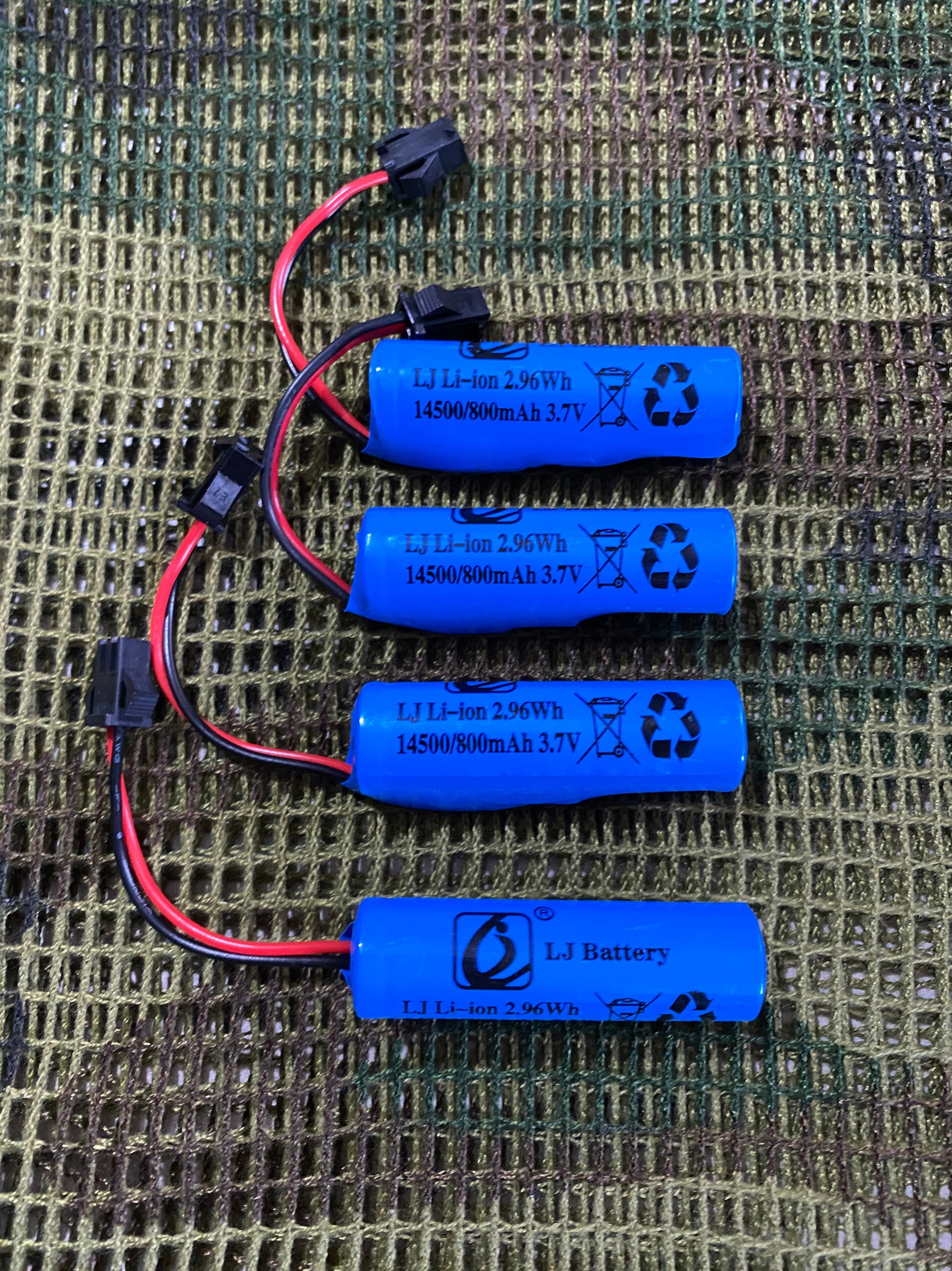 3.7V 800mAh Lithium Battery | SM-2p Plug - BlasterMasters