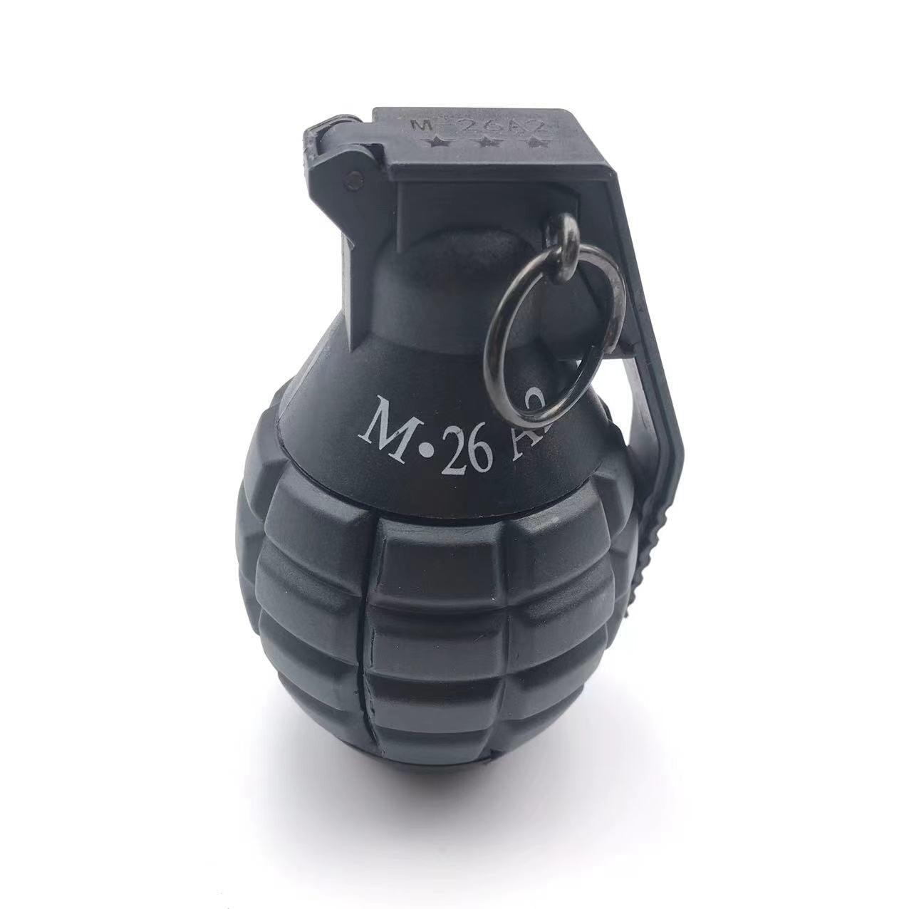 A black hand grenade with the marking "G4" by BlasterMaster is shown against a plain white background, ready to unleash chaos.