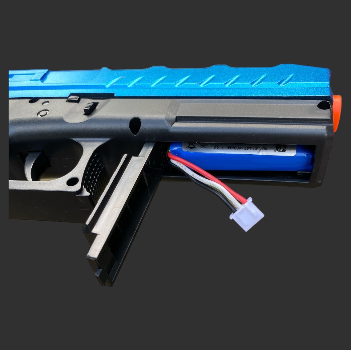 GLE 817s Chrome Blue Blaster: - BlasterMasters