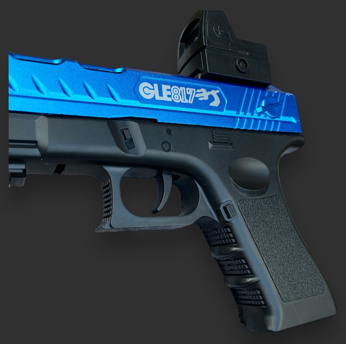 GLE 817s Chrome Blue Blaster: - BlasterMasters