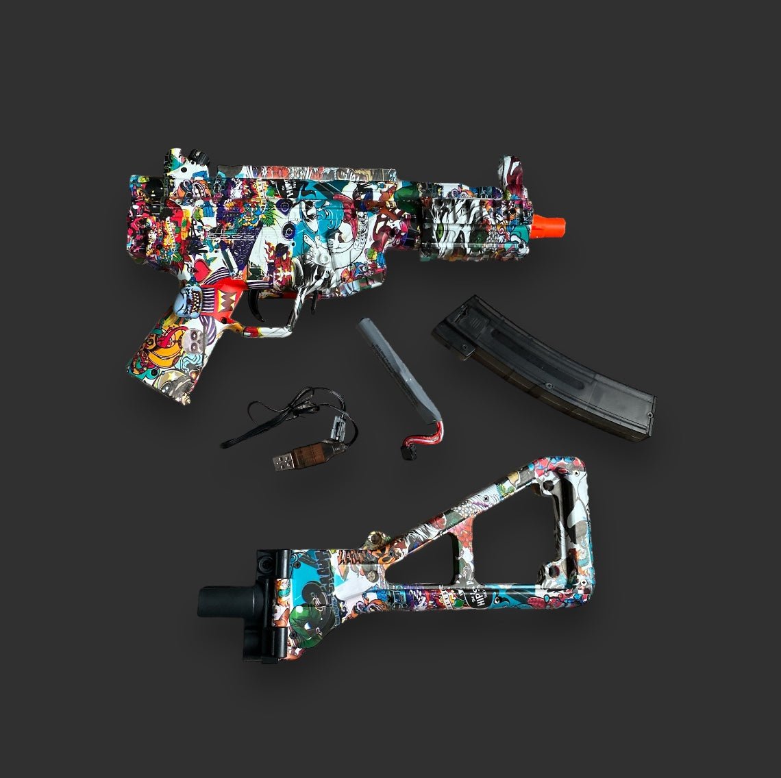 MP5K Sticker Bomb Blaster - BlasterMasters