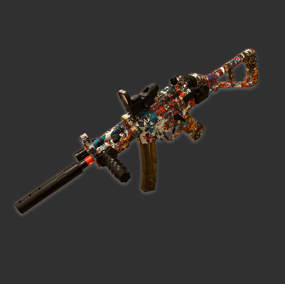 MP5K Sticker Bomb Blaster - BlasterMasters