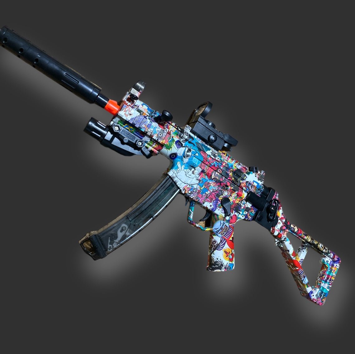 MP5K Sticker Bomb Blaster - BlasterMasters