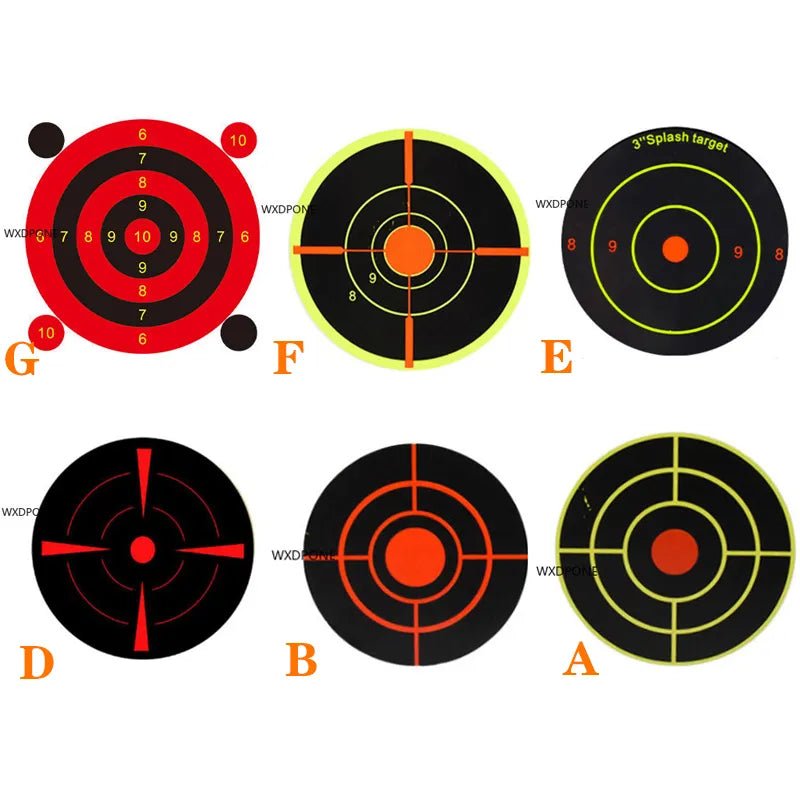 Sticker targets. - BlasterMasters